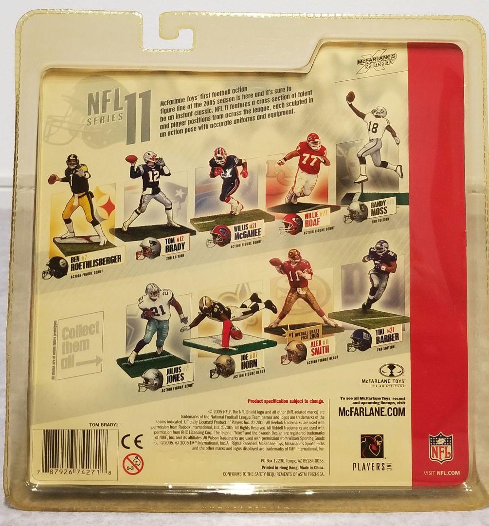 【レア　未開封】NFL　マクファーレン　スポーツフィギュア　★トム・ブレイディ★