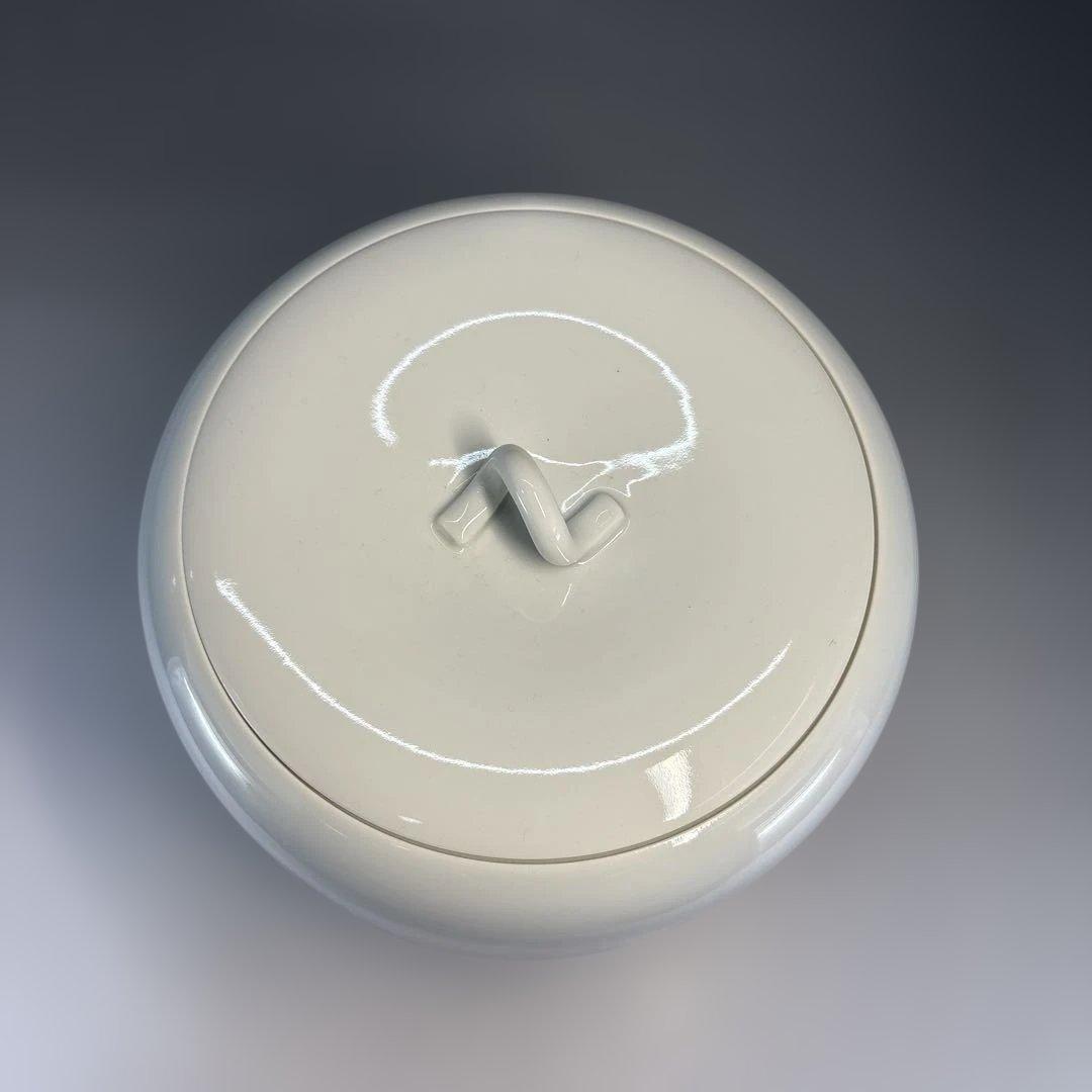 【中古品】藤井朱明造　有田焼 朝日　黒墨　水指（共箱）USED〈税込・送料込〉