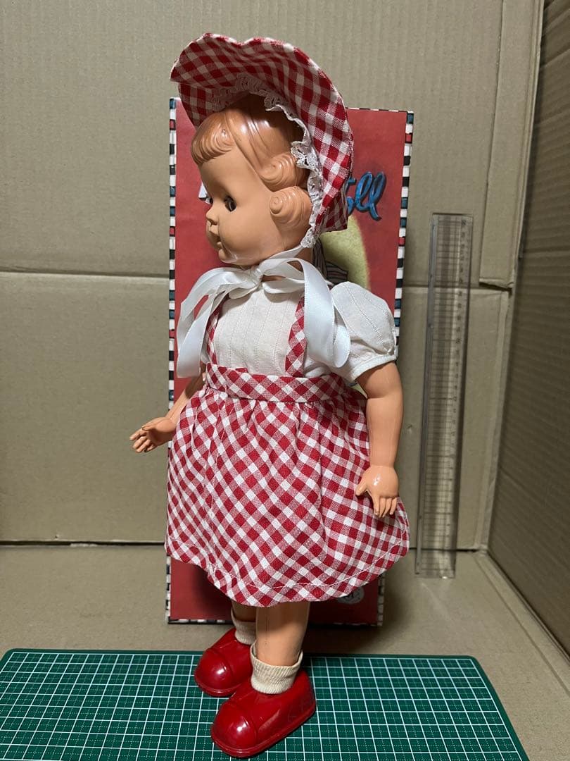 歩行人形★ブリキ★ゼンマイ★箱付