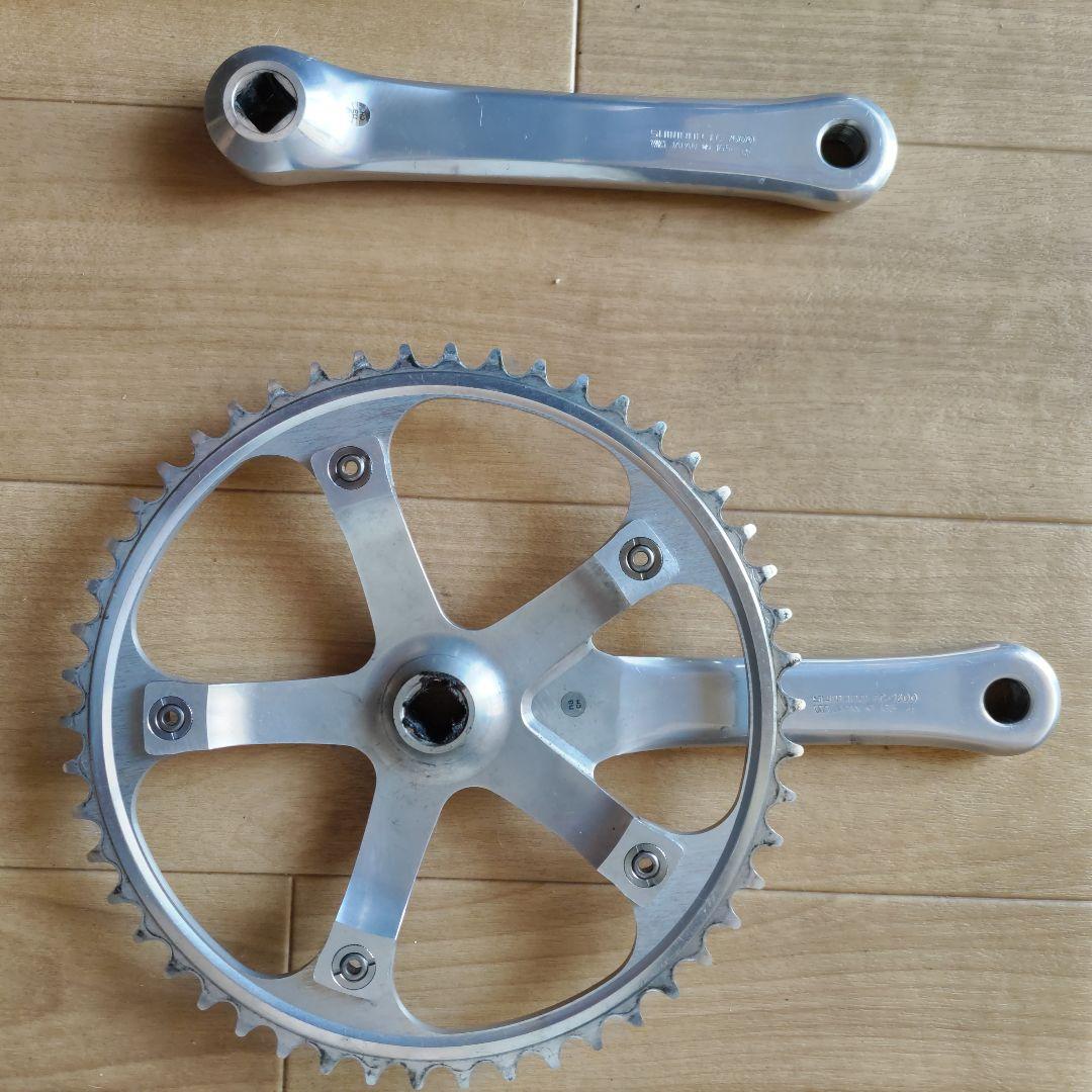 Dura-Ace クランクセッnjs公認シルバー