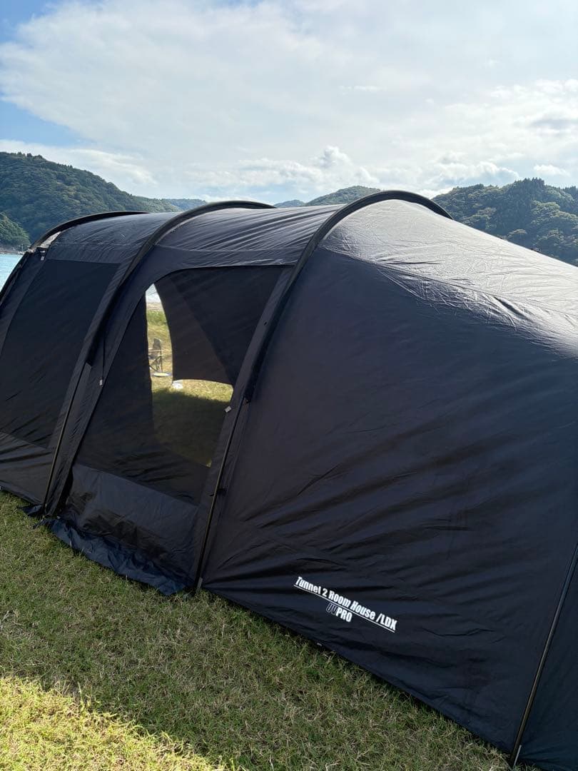 コールマン　黒　テント　ブラック　2ルーム　amazon限定カラー