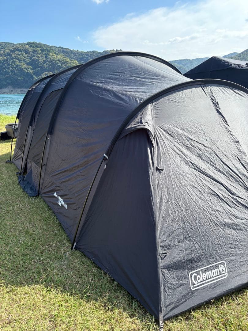 コールマン　黒　テント　ブラック　2ルーム　amazon限定カラー
