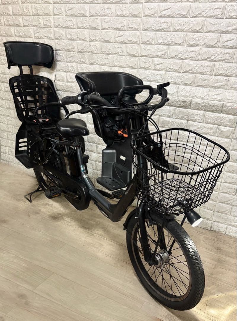 美品✨室内保管✨パナソニック ギュットアニーズ　子供乗せ電動自転車