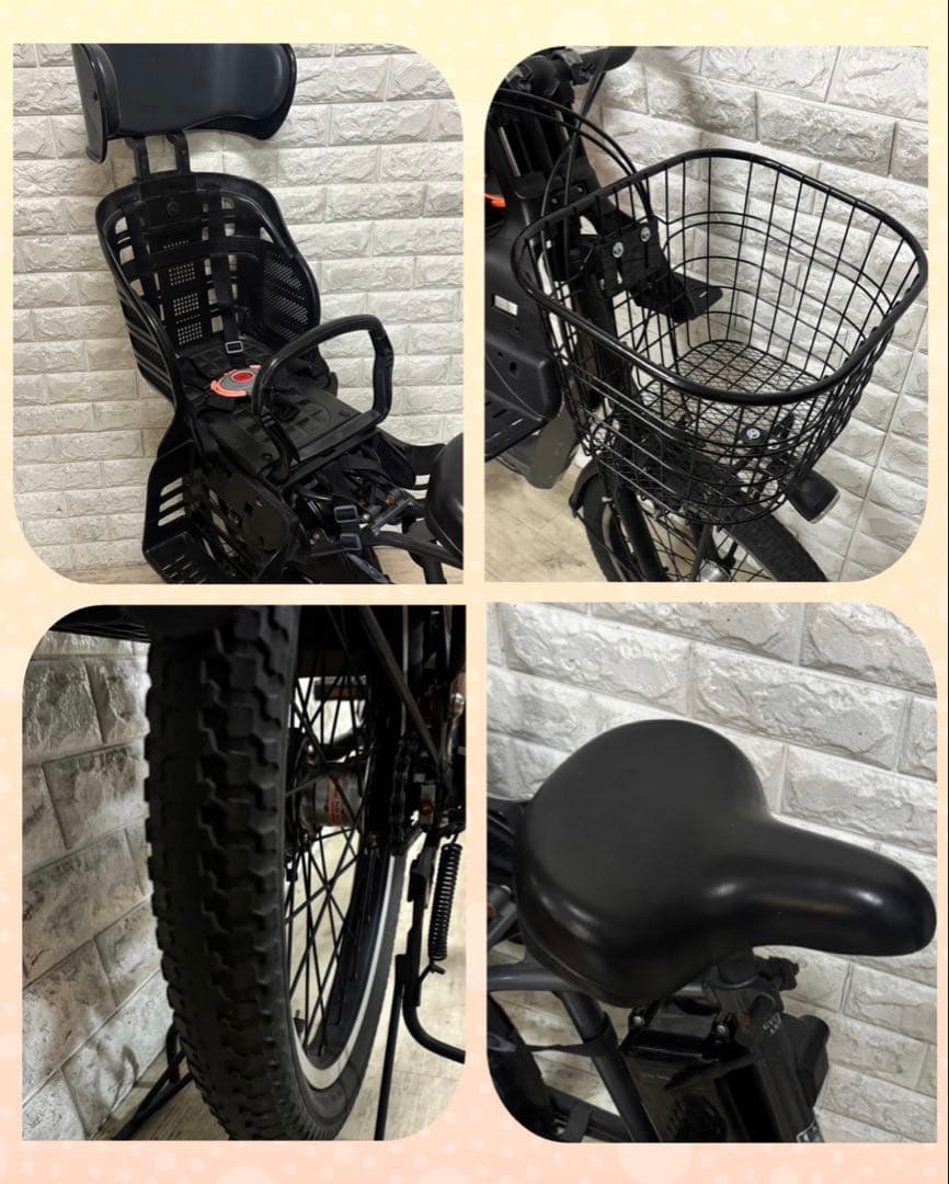 美品✨室内保管✨パナソニック ギュットアニーズ　子供乗せ電動自転車