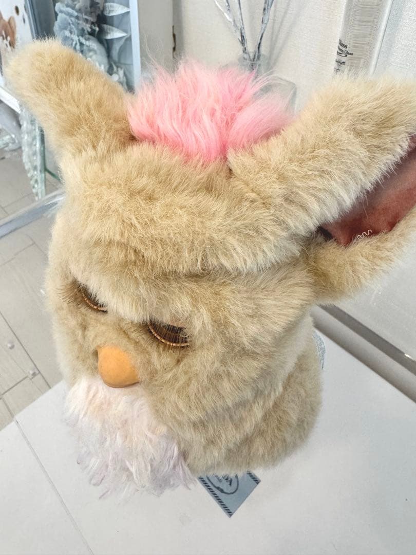 レア2005年ファービー2 ベージュピンク可動確認済み　美品