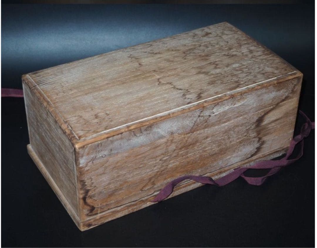 送料無料　日向特製　蛤碁石35号・碁笥セット　旧家蔵出