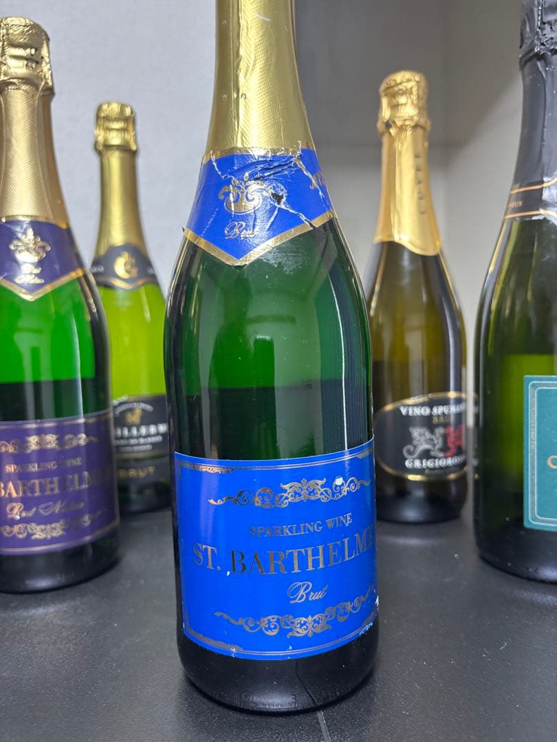 【13本セット・訳あり】スパークリングワイン詰め合わせ（フランス・イタリア他）