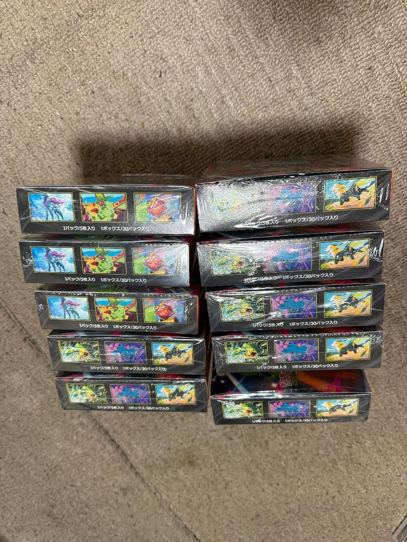 ポケモンカード 新しいパック 複数セット