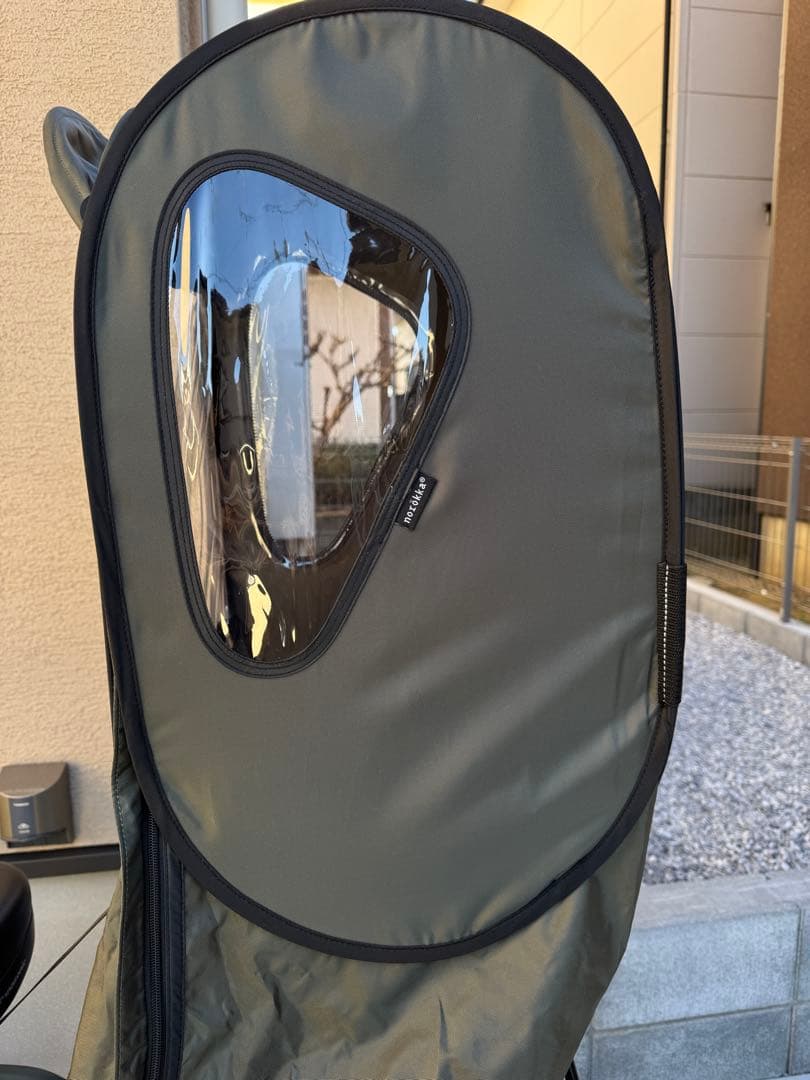 き*ん様 【norokka】 自転車 子供乗せ レインカバー 後 チャイルドシー