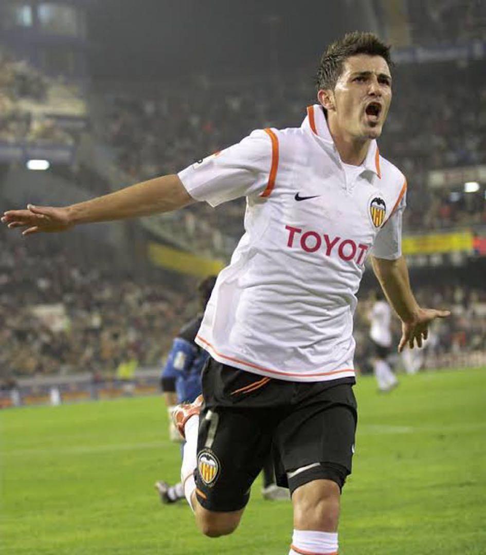 バレンシア 2007-08 ホーム #7 DAVID VILLA ダビド・ビジャ