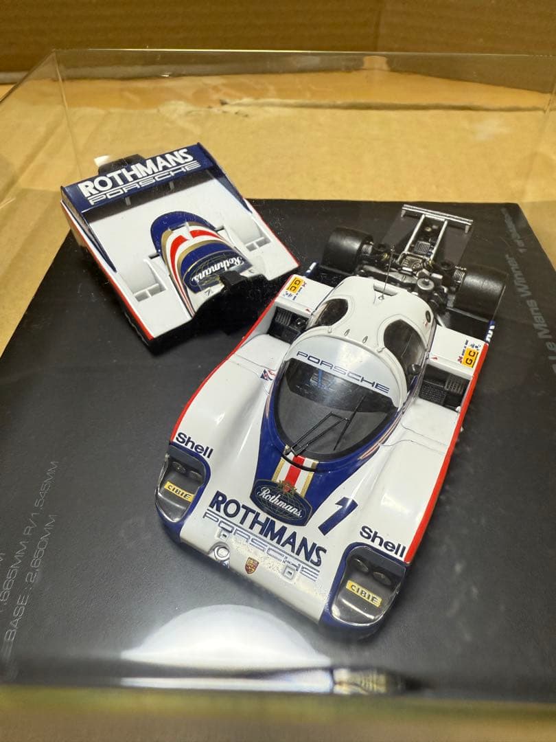 1/43 hpi.racing ポルシェ956LH 1982ルマンウィナー