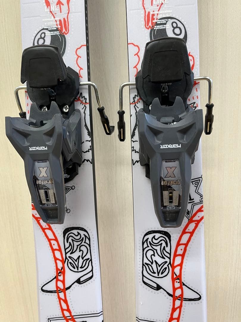 LINE BLEND 2026 スキー 175cm マーカーgriffonX