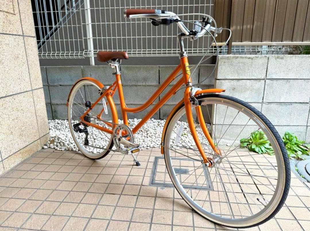 Panther 店頭試乗用自転車 シティサイクル 26インチ O range