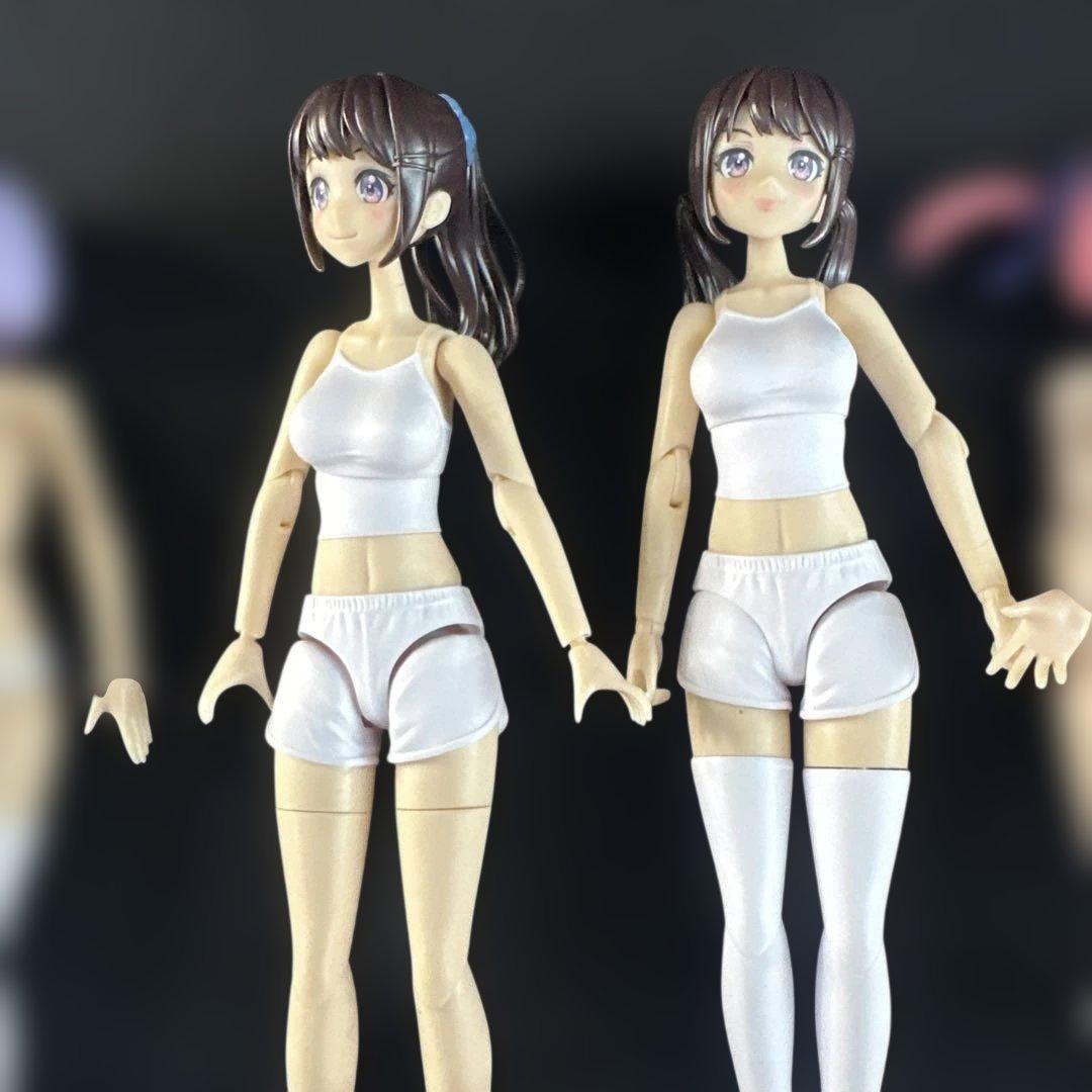 創彩少女庭園、メガミデバイス、他、ドレスアップボディー6体　他セット　中古