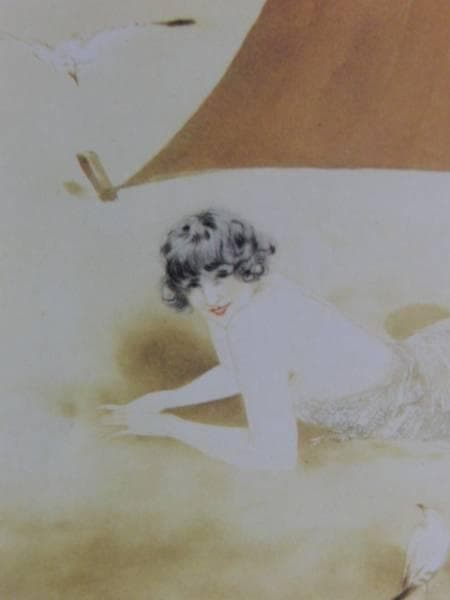 ルイ・イカール、浜辺にて、豪華限定版・定価１０万３千円、新品額付