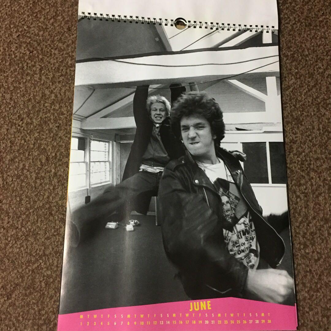 セックス・ピストルズ 2009年カレンダー ディリー・ミラー社