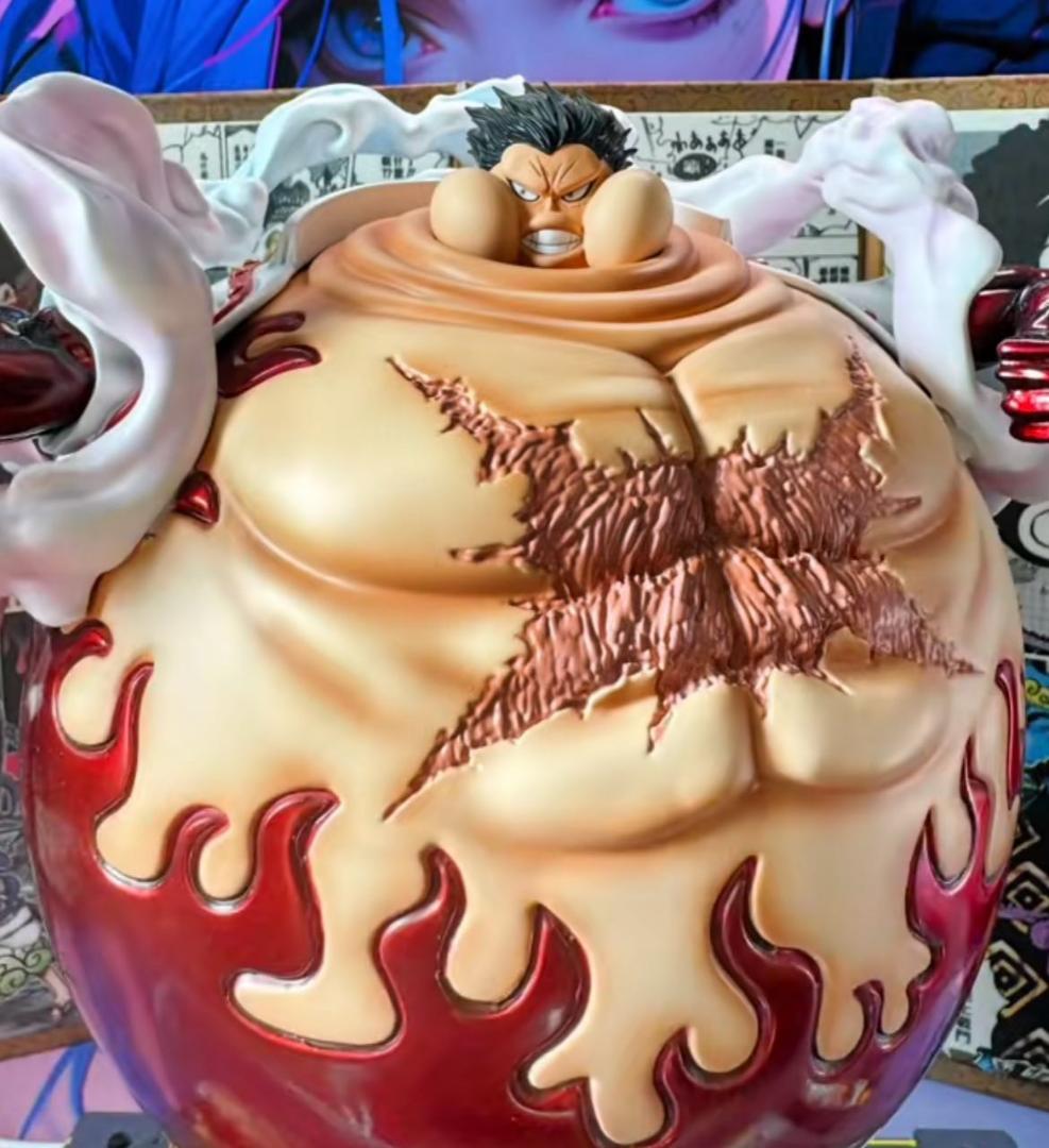 ワンピース BT ギア4の ルフィ ガレージキット スタチュー フィギュア