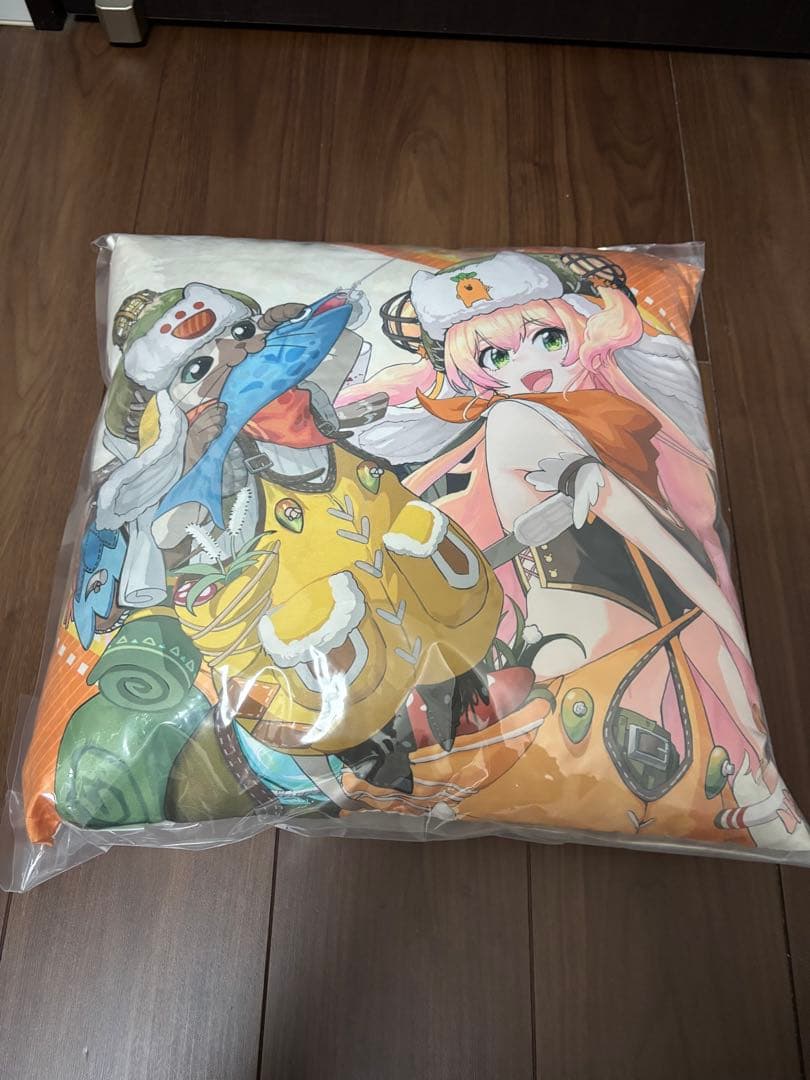 モンスターハンターワイルズ×ホロライブ スクエアクッション カプコン限定 4種