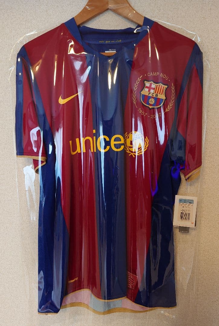 【レア／未使用タグ付】バルセロナ メッシ 19番 オーセンティック ユニフォーム
