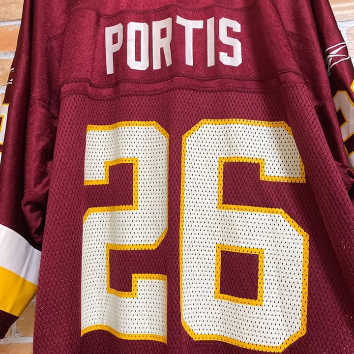 リーボック製　NFL ワシントン・レッドスキンズ　ユニフォーム [セール！]