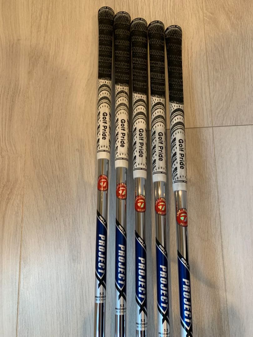 (特注品)テーラーメイド P7CBアイアンProject Xシャフト 6-PW