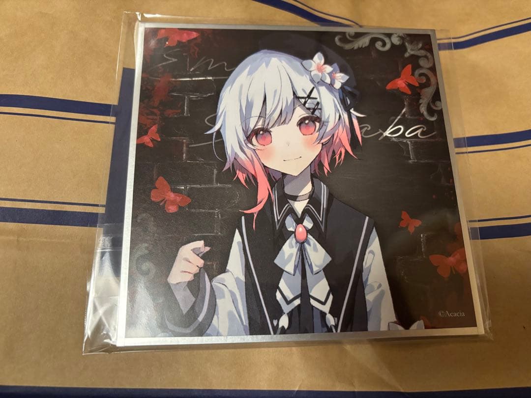 魔法少女ノ魔女裁判　まのさば　中国CF 色紙　桜庭エマ