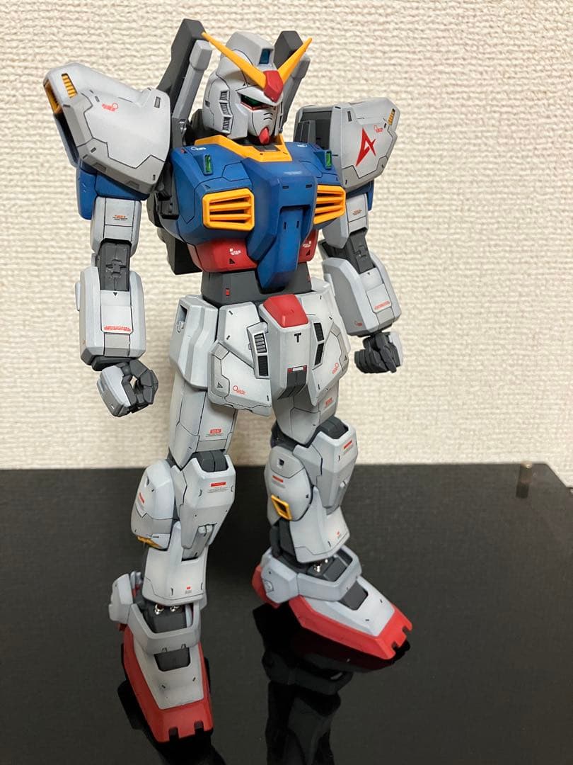 【最終値下】MGガンダムマークII ver2 アムロ機　改修全塗装完成品
