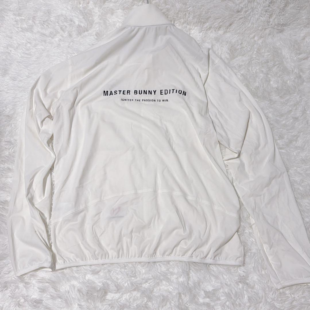 マスターバニーエディション ブルゾン 白 サイズ6 薄手 ダブルジップジャケット