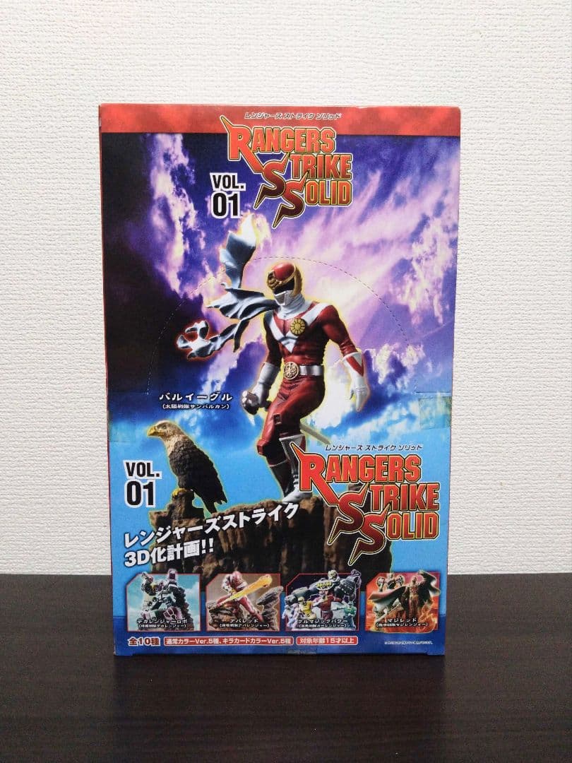 レンジャーズストライクソリッド　VOL.01　フィギュア　1BOX 【未開封】