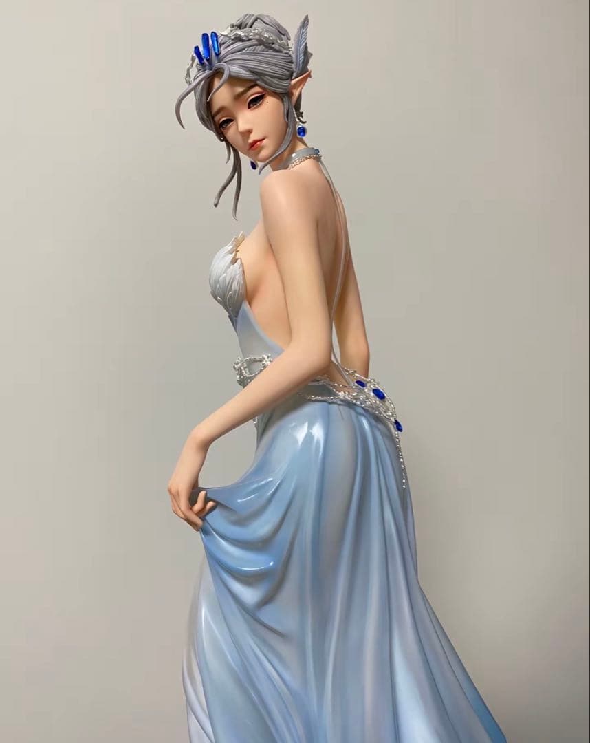 鬼刀シリーズ TES 風鈴 振り返る 海琴の煙 風鈴アスミ スタチューフィギュア