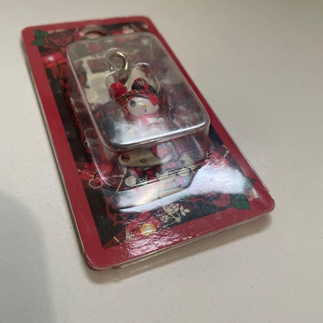 マイメロ パンク はっぴぃえんど サンリオ ファスナーマスコット