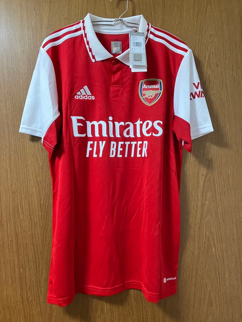 22/23アーセナルユニフォーム　#4ホワイト直筆サイン入り　アーセナル公式