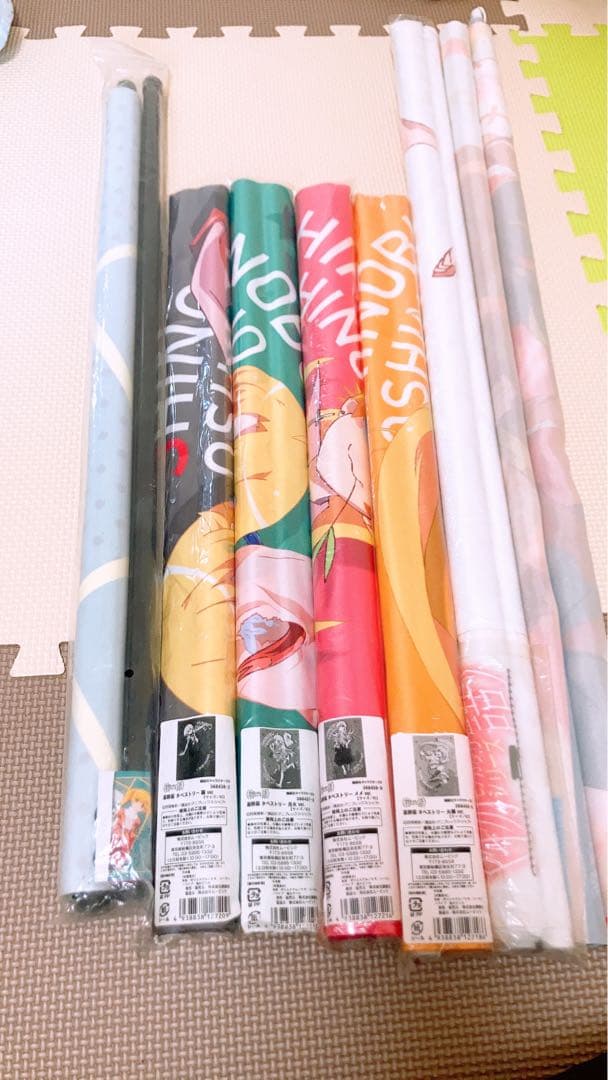 化物語 タペストリー 7本セット