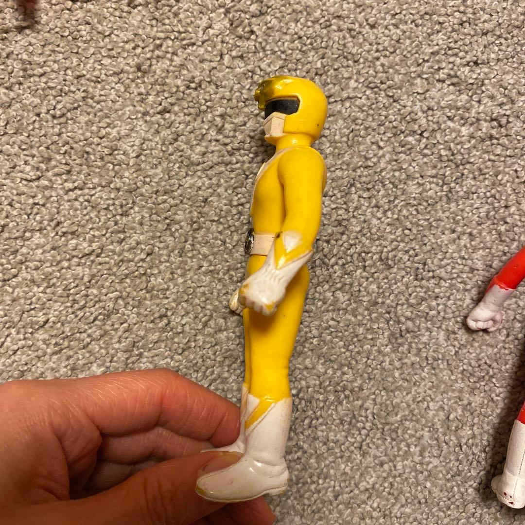 太陽戦隊サンバルカン　ソフビ　ポピー　当時物　年代物