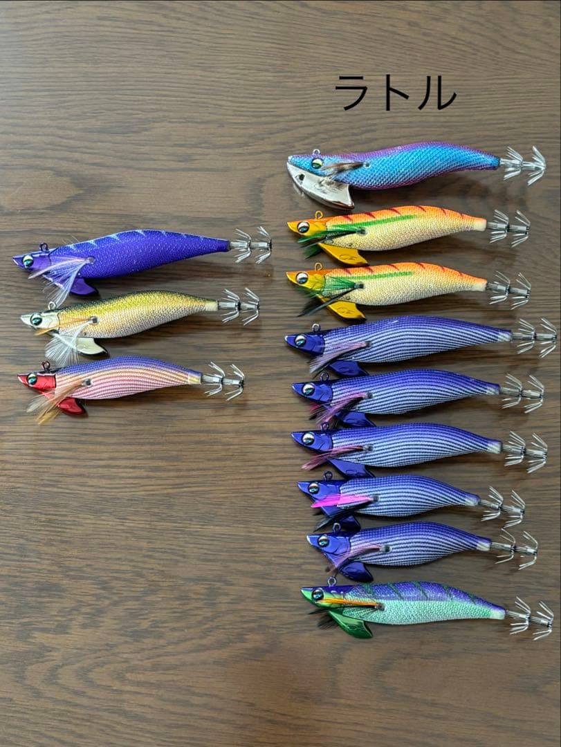 ティップラン用エギ　エメラルダスボート2とボート1