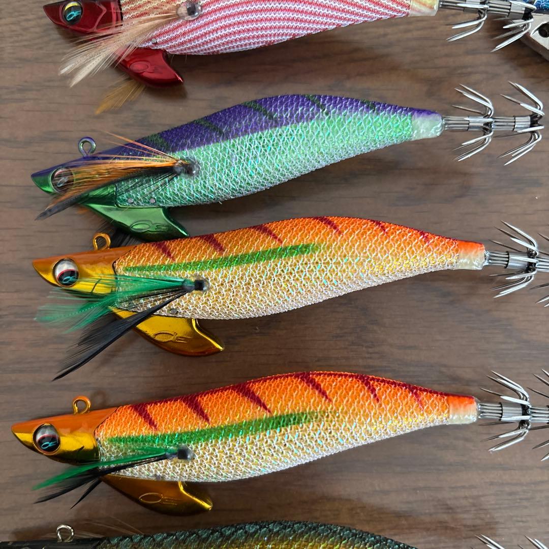 ティップラン用エギ　エメラルダスボート2とボート1