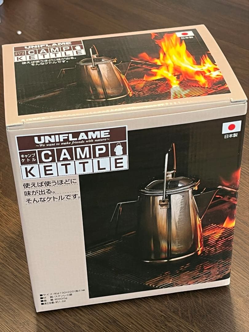 バーベキュー・調理用品 UNIFLAME CAMP KETTLE