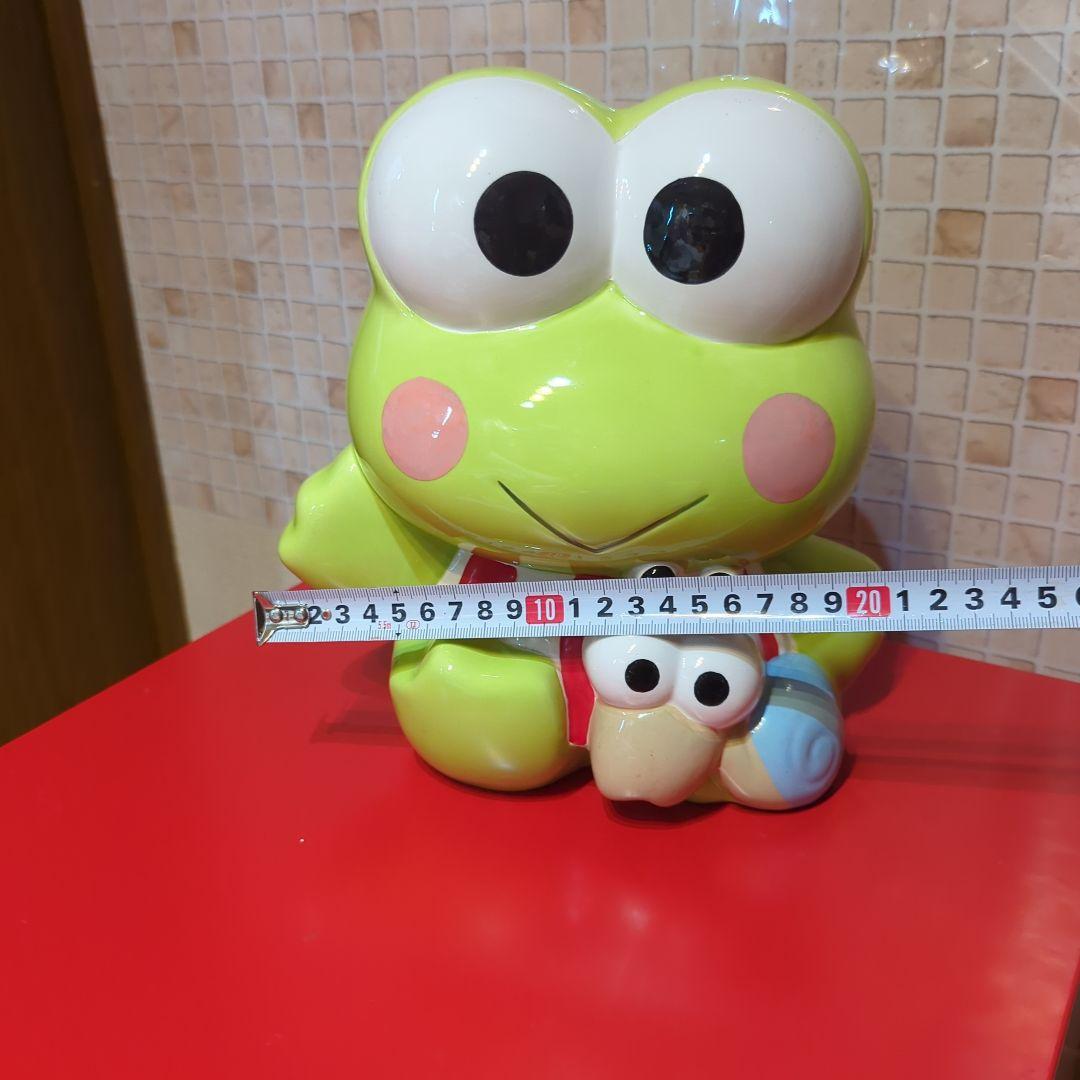 SANRIO・サンリオ・けろけろけろっぴ・当時物・陶器・貯金箱・大きめ・単品