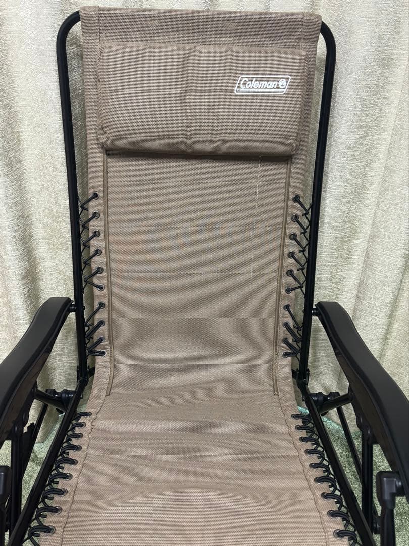 美品　送料込み　【Coleman／コールマン】インフィニティチェア　ベージュ