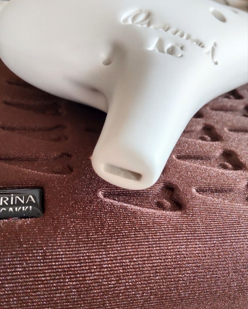 【美品】オオサワオカリナ iシリーズ AC管　マットホワイト仕上げ