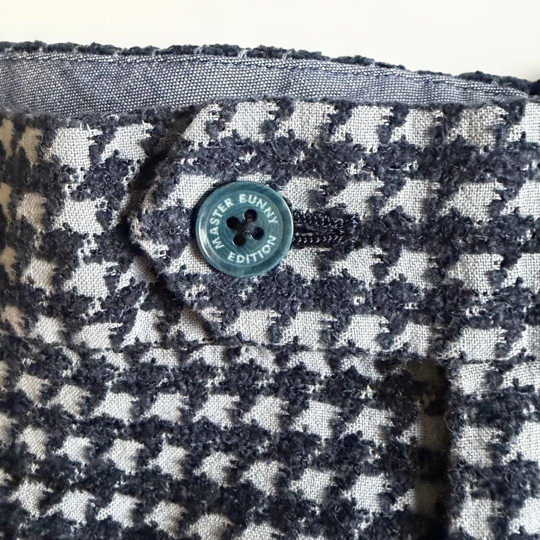 【美品,XL】MASTER BUNNY EDITION 千鳥格子柄 パンツ