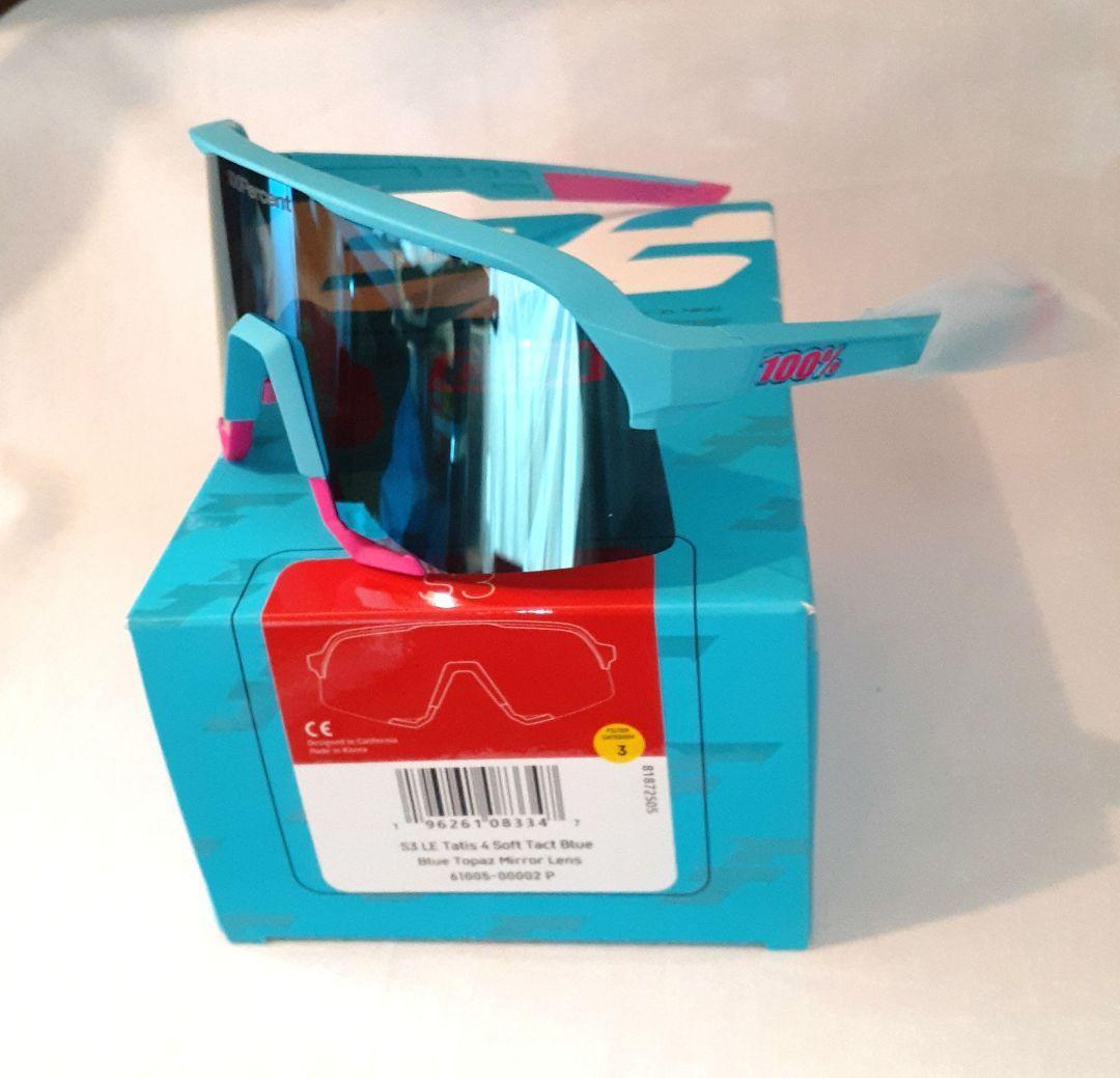 最新作 100% S3 タティス 2025 ワンハンドレッド サングラス