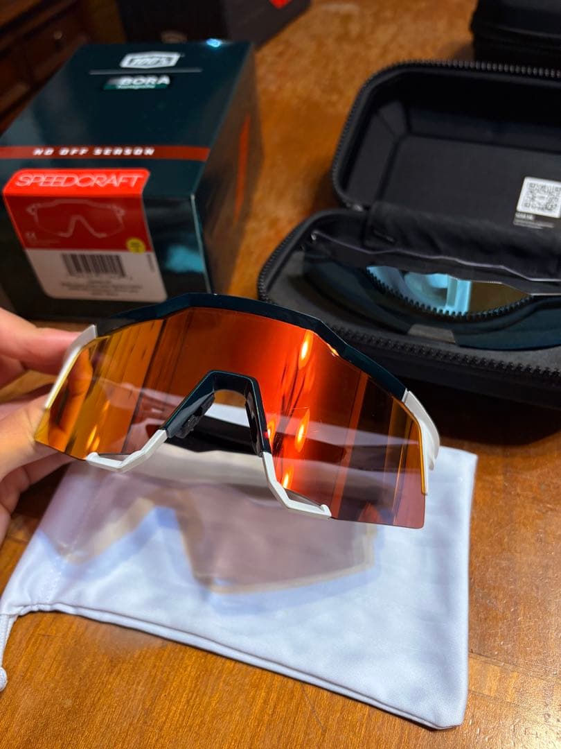 100% Speedcraft BORA ワンハンドレッド サングラス