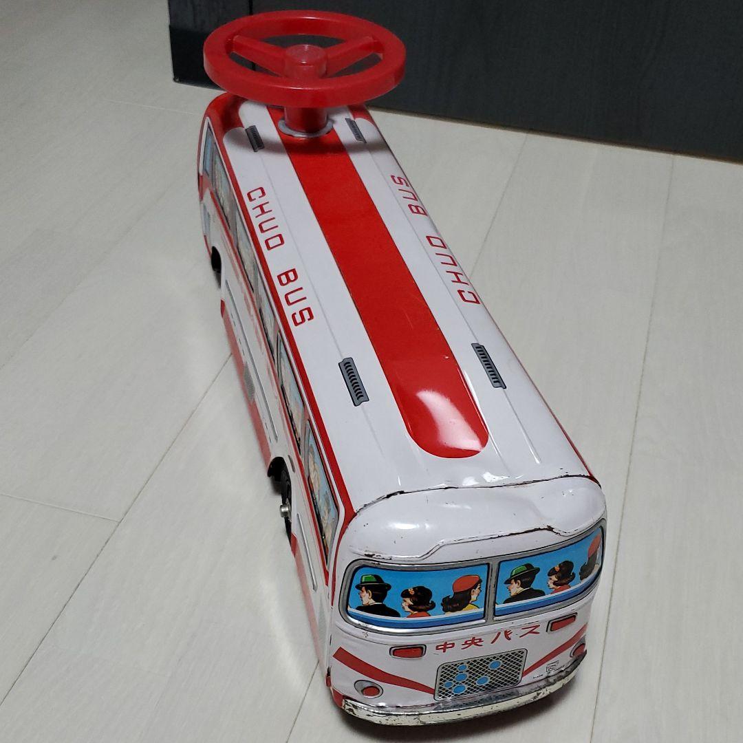 中央バス　ブリキ　イチコー金属玩具　レトロ