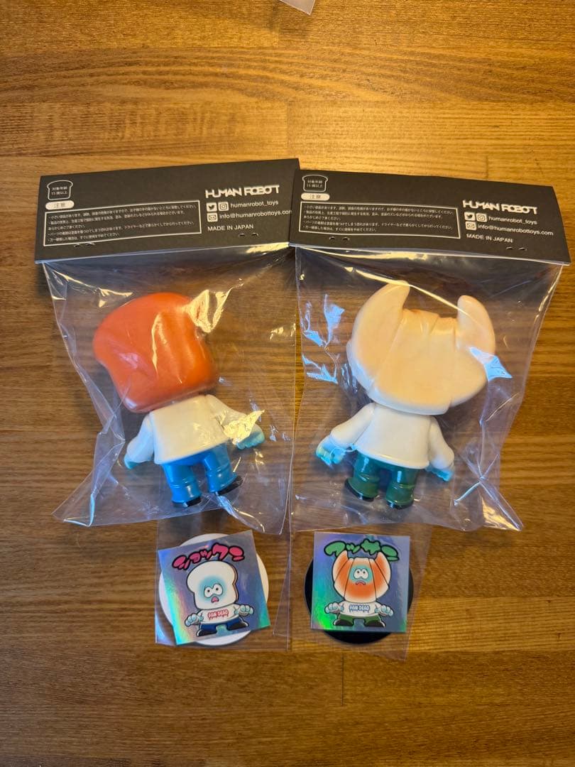 PANDEAD ショックン&ワッサン/ノーマルカラー2体セット(ステッカー付)