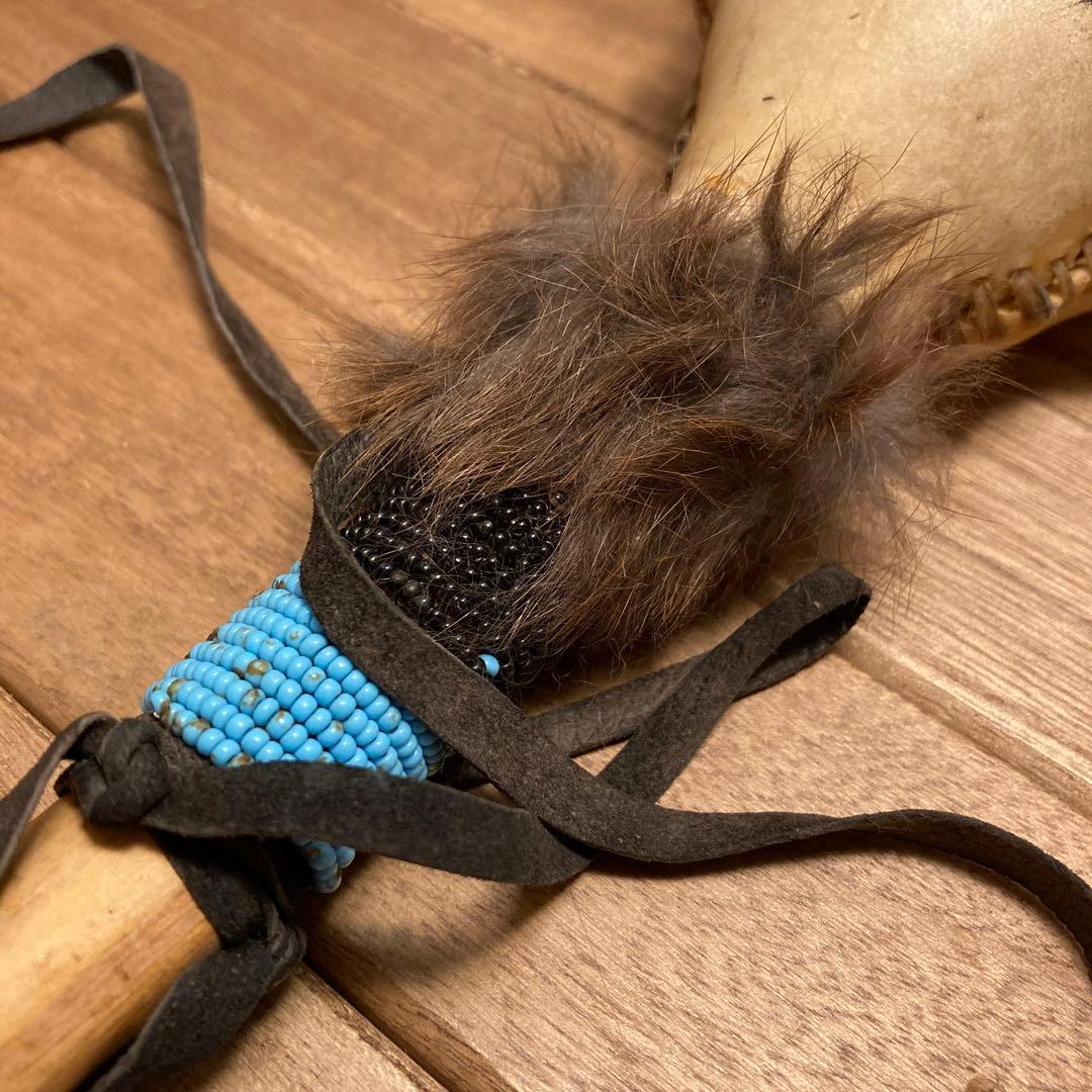 US仕入れ ネイティブアメリカン ビンテージステッキ 杖インディアンナバホUSA