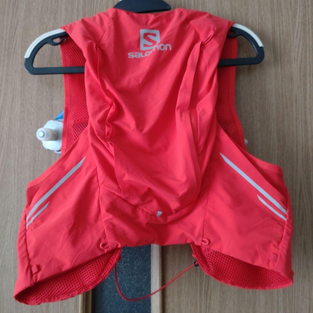 Salomon ハイドレーション 赤 ボトル2本付き
