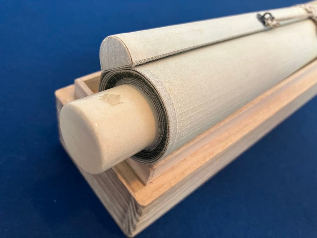 中村玲方【ドジョウ】紙本　掛軸（うなぎ）