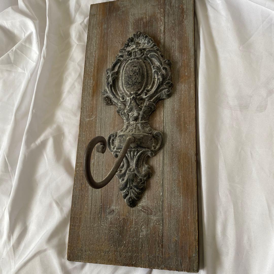 アンティーク　壁掛け　アイアン