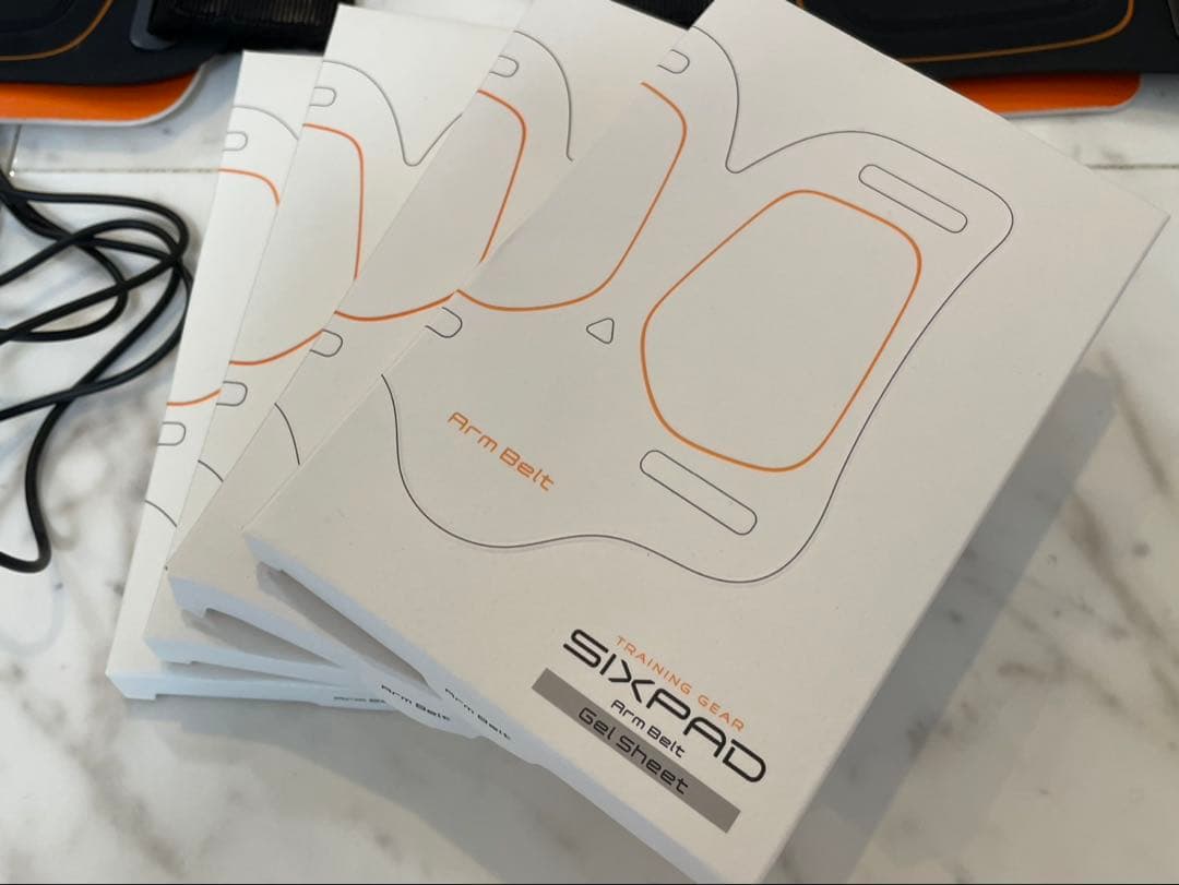 シックスパッド　アブズベルト&アームベルト&レッグベルト まとめ　正規品ジェル